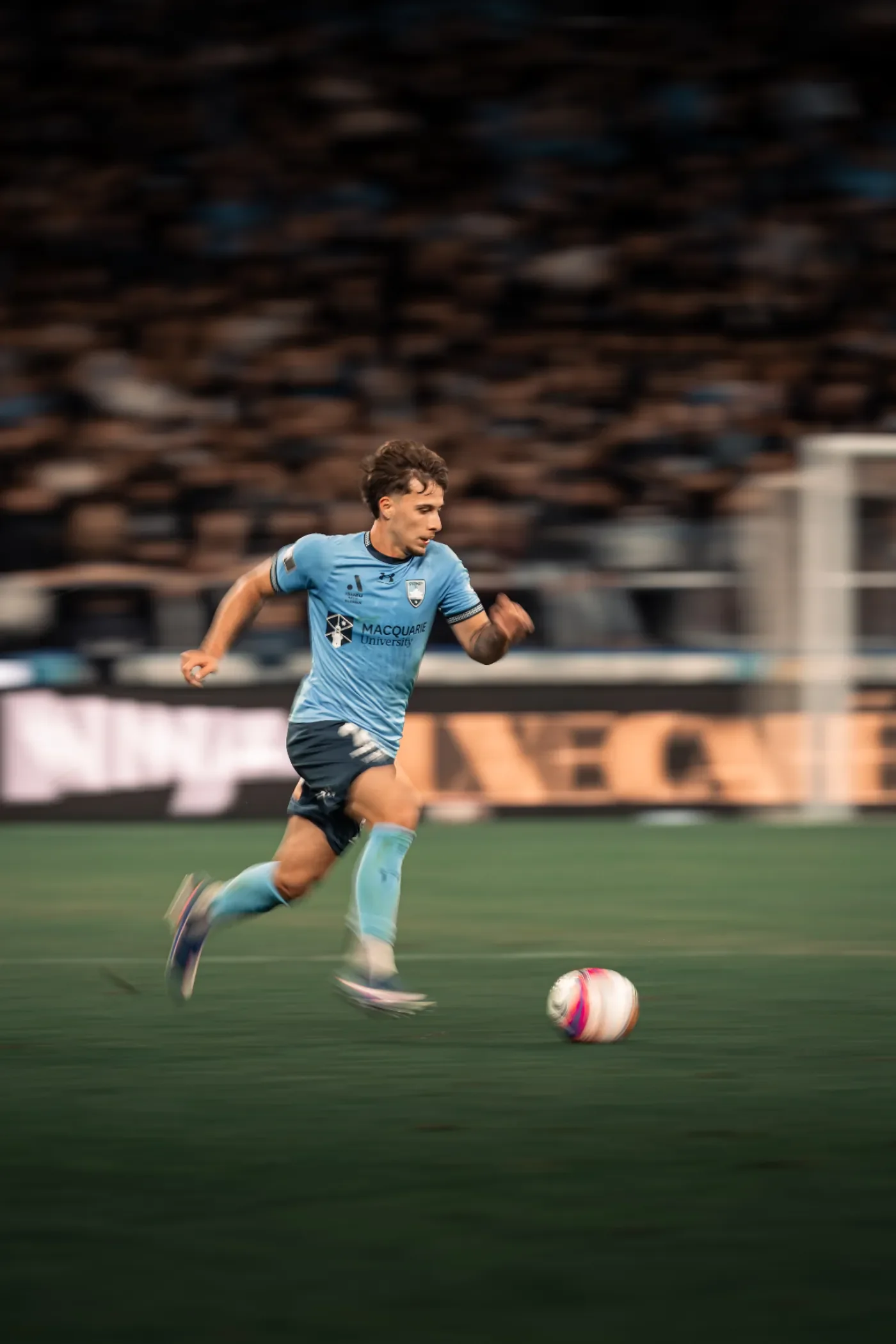 Player runs with the ball